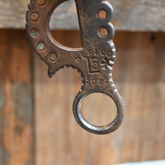 LS Silver Engraved Floating Spoon