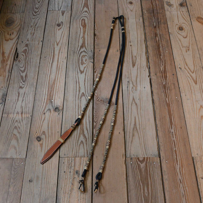 Handmade Jose Ortiz Rawhide Romel Reins