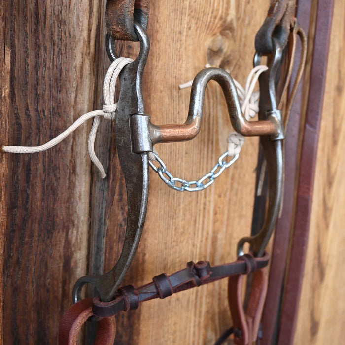Josh Ownbey Solid Port Bridle Rig w/Craig Lewis Split Ear Headstall Tack - Rigs Josh Ownbey
