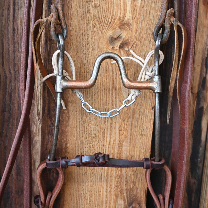 Josh Ownbey Solid Port Bridle Rig w/Craig Lewis Split Ear Headstall Tack - Rigs Josh Ownbey