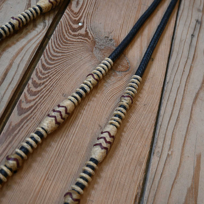 Handmade Jose Ortiz Rawhide Romel Reins