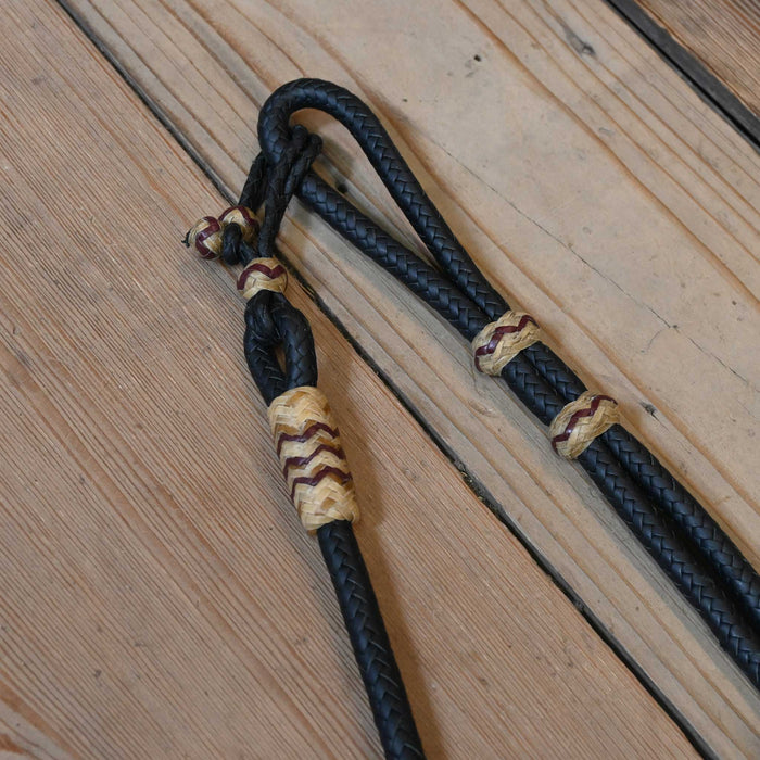 Handmade Jose Ortiz Rawhide Romel Reins