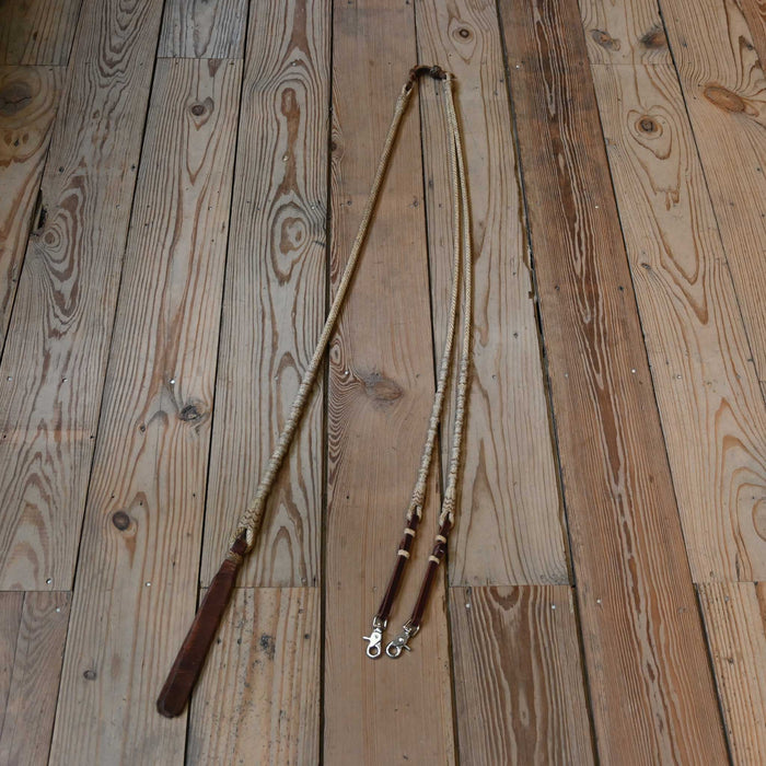 Handmade Rawhide Romel Reins