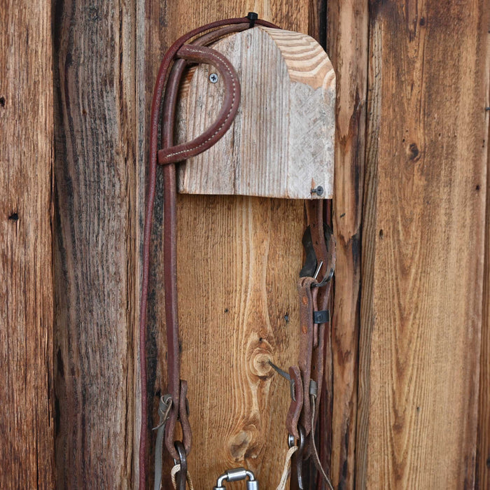 Josh Ownbey Twisted Wire Hinge Port Correction Bridle Rig w/Single Ear Headstall Tack - Rigs Josh Ownbey