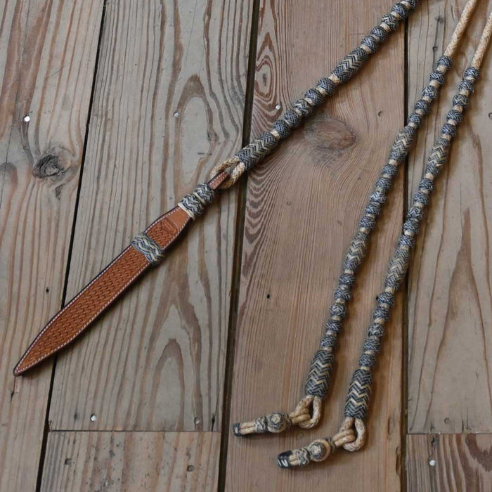 Jose Ortiz Handmade Rawhide Romel Reins
