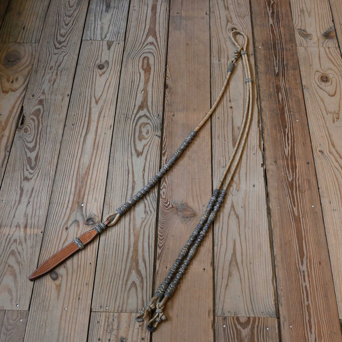 Jose Ortiz Handmade Rawhide Romel Reins