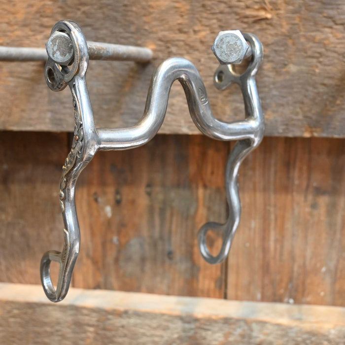 Cody Jack Silver Mounted Solid Port Bit
