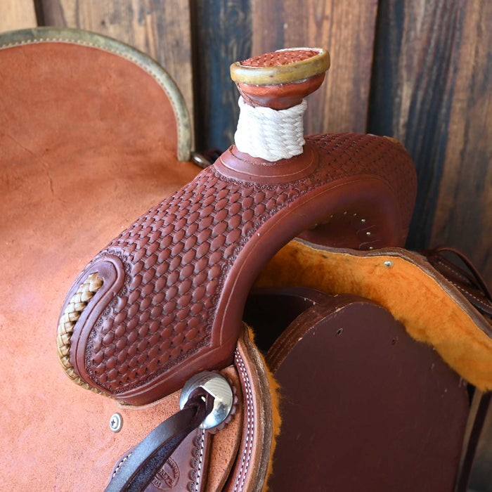15" TESKEY'S RANCH ASSOCIATION SADDLE