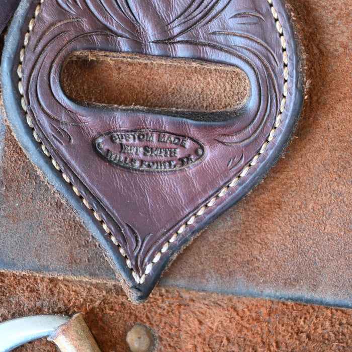 16" USED JEFF SMITH CUTTING SADDLE