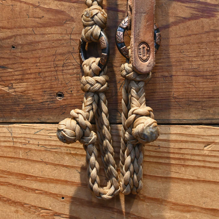 Joe Hipp Split Ear Braided Headstall