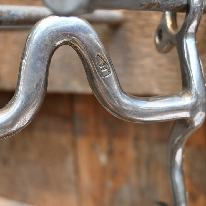 Cody Jack Silver Mounted Solid Port Bit
