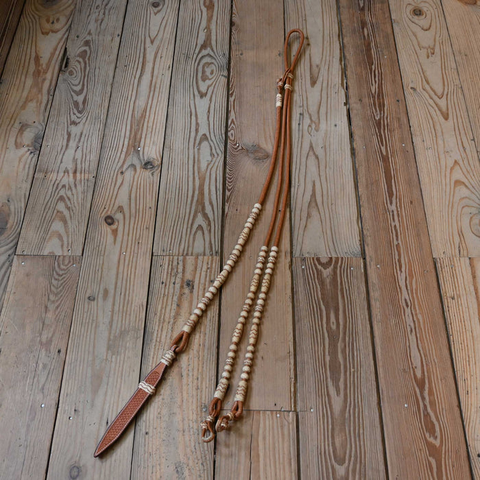 Jose Ortiz Handmade Rawhide Romel Reins