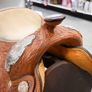 16" USED CIRCLE Y REINING SADDLE