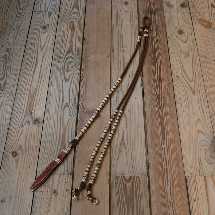 Jose Ortiz Handmade Rawhide Romel Reins