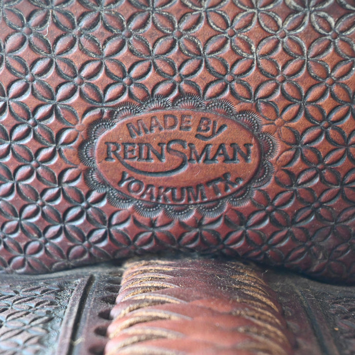14" USED REINSMAN BARREL SADDLE