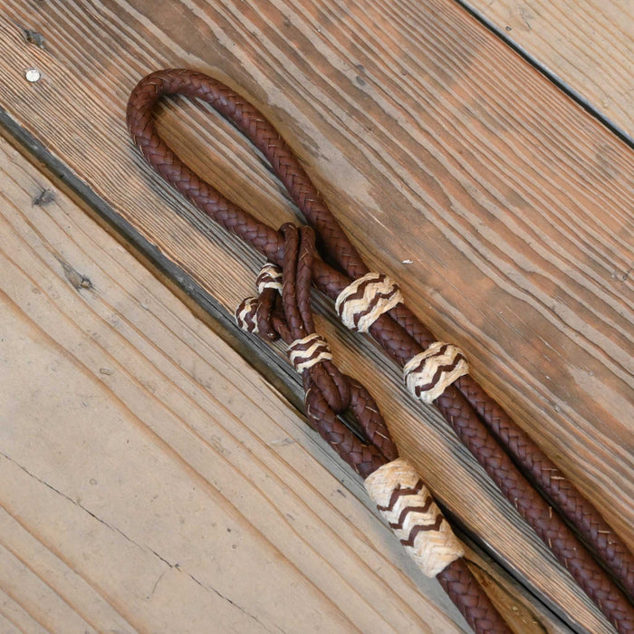Jose Ortiz Handmade Rawhide Romel Reins