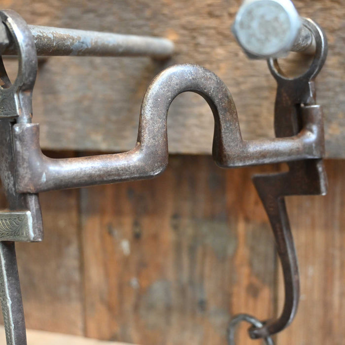 STOCKARD Silver Mounted Solid Port Bit