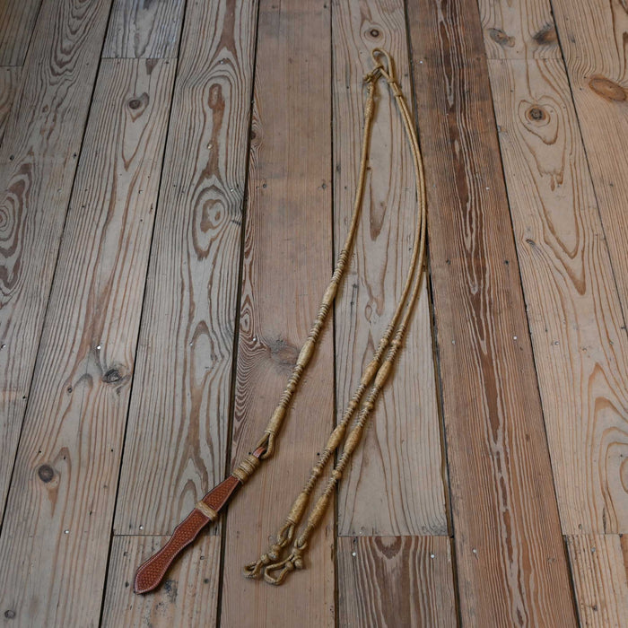 Jose Ortiz Handmade Rawhide Romel Reins