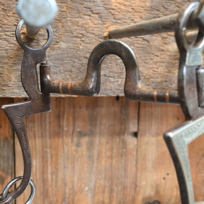 STOCKARD Silver Mounted Solid Port Bit