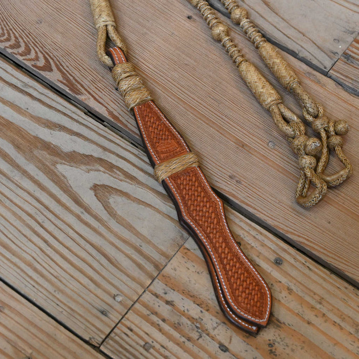 Jose Ortiz Handmade Rawhide Romel Reins