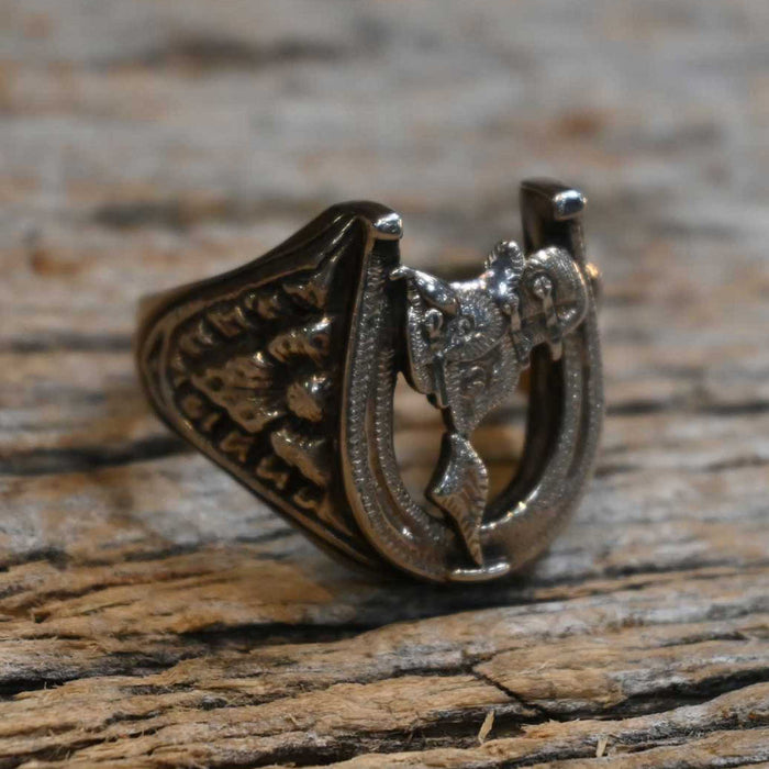 Vintage Sterling Silver Horseshoe Ring Collectibles MISC