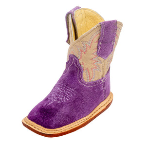 Roper Infant Purple Suede Boot KIDS - Baby - Baby Footwear Roper Apparel & Footwear
