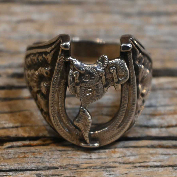 Vintage Sterling Silver Horseshoe Ring Collectibles MISC
