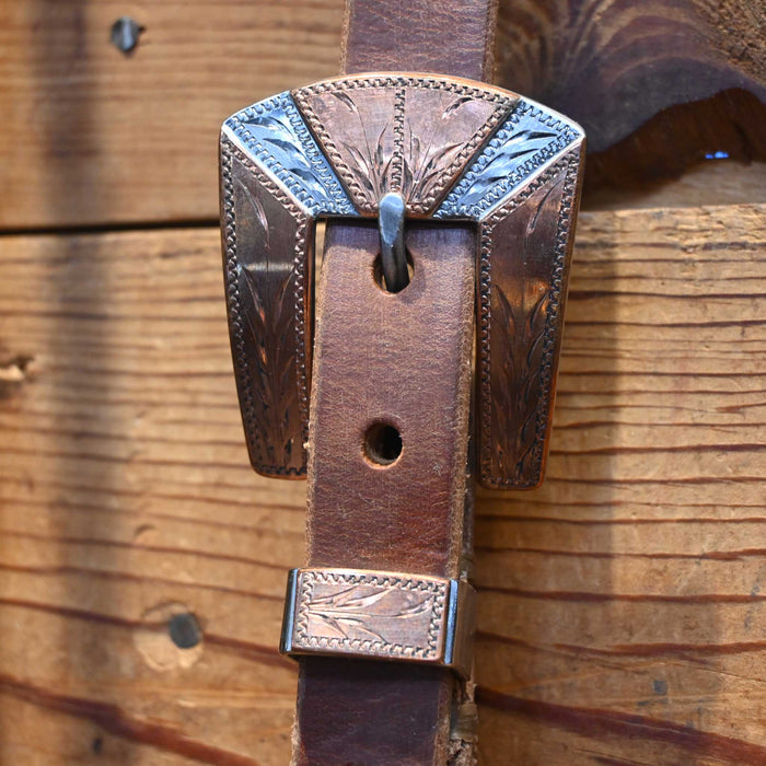Joe Hipp Split Ear Braided Headstall w/ Reid Jones Hardware