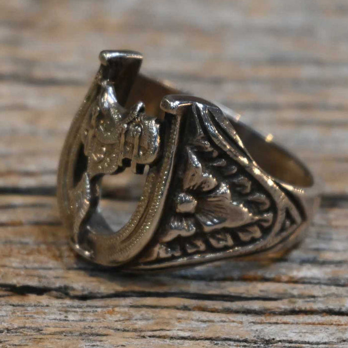 Vintage Sterling Silver Horseshoe Ring Collectibles MISC