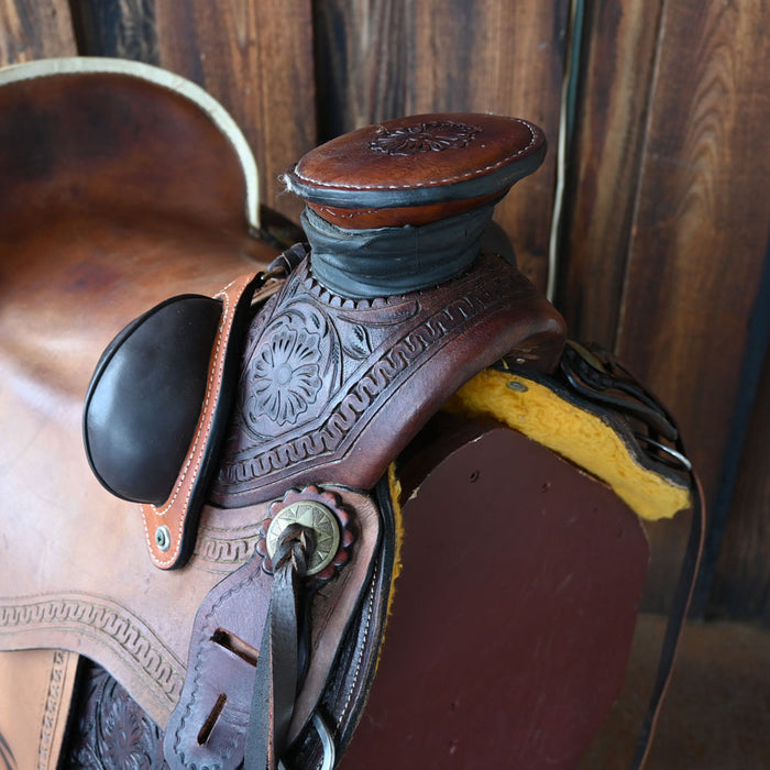 17" USED WADE SADDLE Saddles - Used SHOPMADE