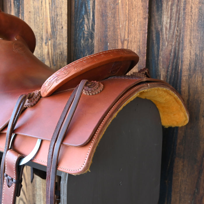 16" USED AUSTIN VALIMONT RANCH CUTTER SADDLE