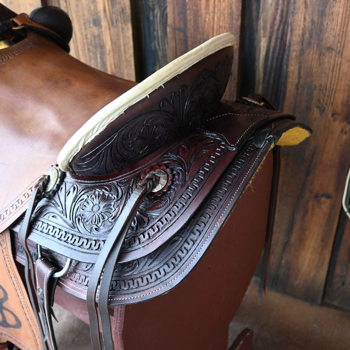 17" USED WADE SADDLE Saddles - Used SHOPMADE