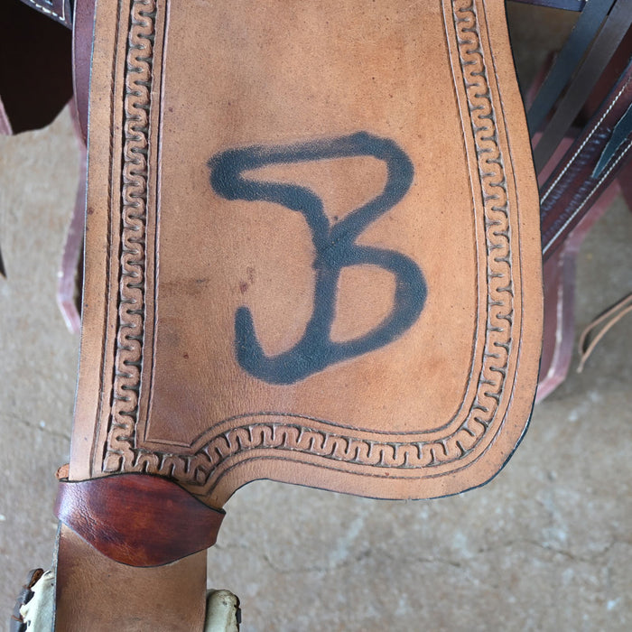 17" USED WADE SADDLE Saddles - Used SHOPMADE