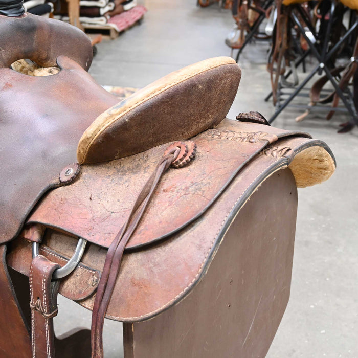 14.5" USED RANCH SADDLE