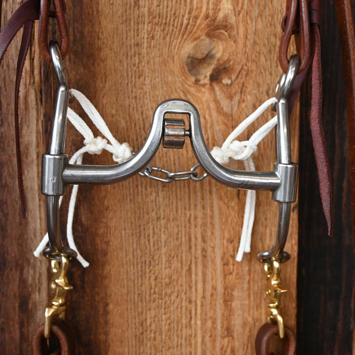 Jim Edwards Solid Port Bridle Rig w/Single Ear Headstall Tack - Rigs Jim Edwards