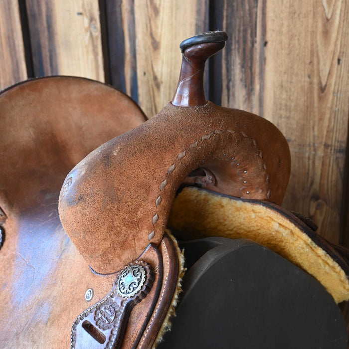 13.5" USED TESKEY'S BARREL SADDLE