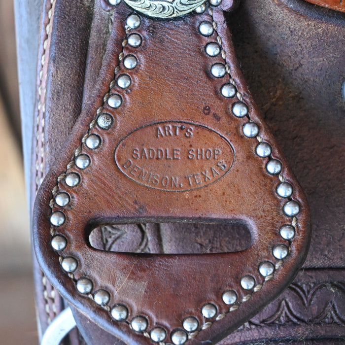 13" USED ART'S BARREL SADDLE