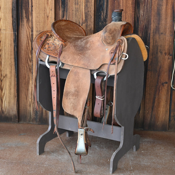 15.5" USED CACTUS RANCH SADDLE