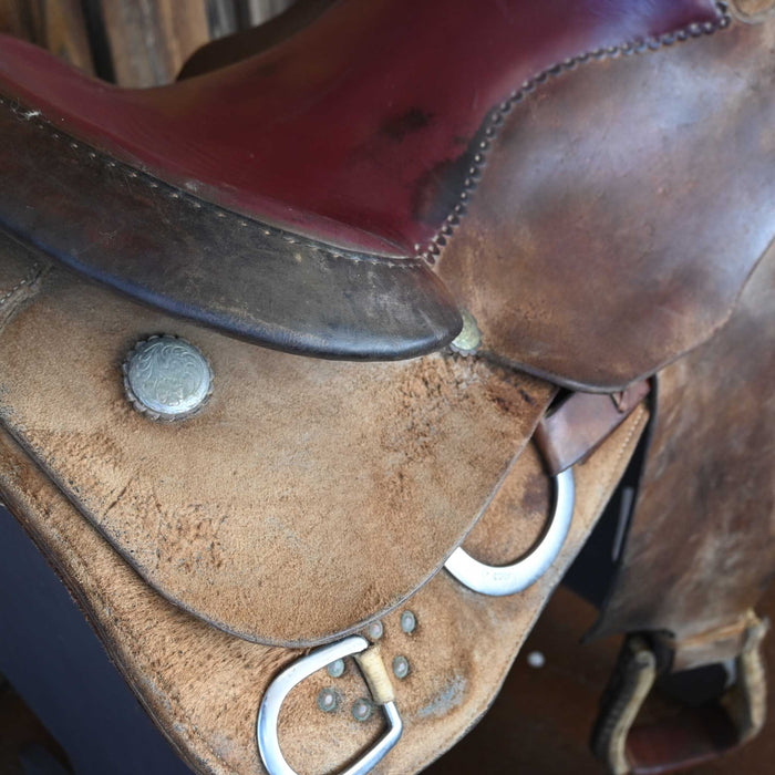 16" USED PARD'S WESTERN SHOP PERFORMANCE SADDLE