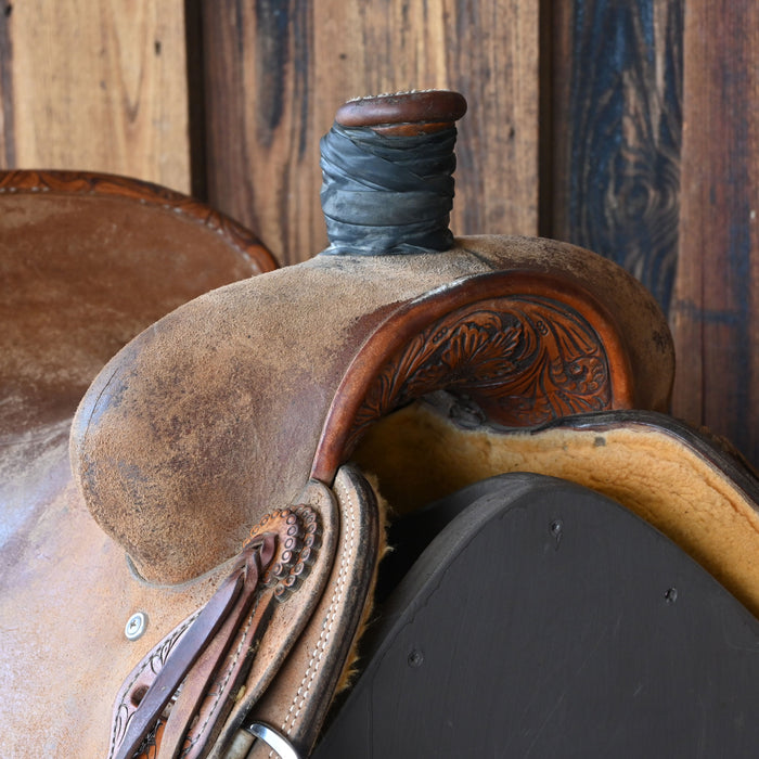 15.5" USED CACTUS RANCH SADDLE