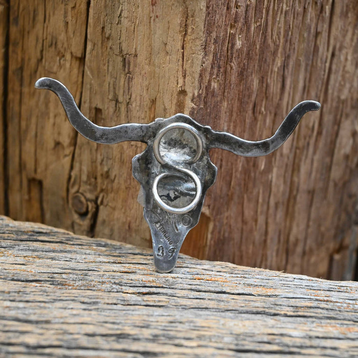 Roger Miller Sterling Silver Scarf Slide