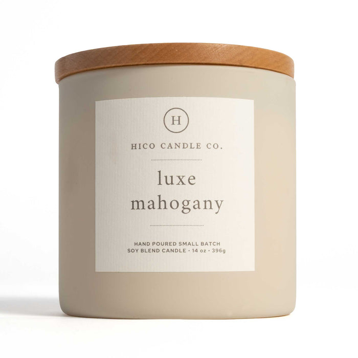 Hico Candle Co Luxe Mahogany Candle HOME & GIFTS - Home Decor - Candles + Diffusers Hico Candle Co.