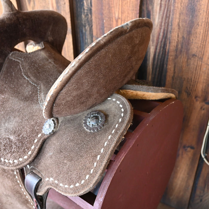 14" USED BARREL SADDLE Saddles - Used SHOPMADE