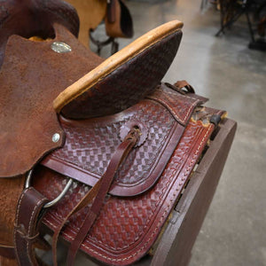 11.5" USED BUFFALO SADDLERY YOUTH SADDLE