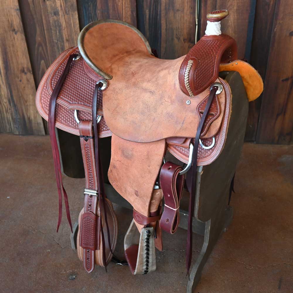 15.5" TESKEY'S RANCH ASSOCIATION SADDLE Saddles TESKEY'S SADDLERY LLC