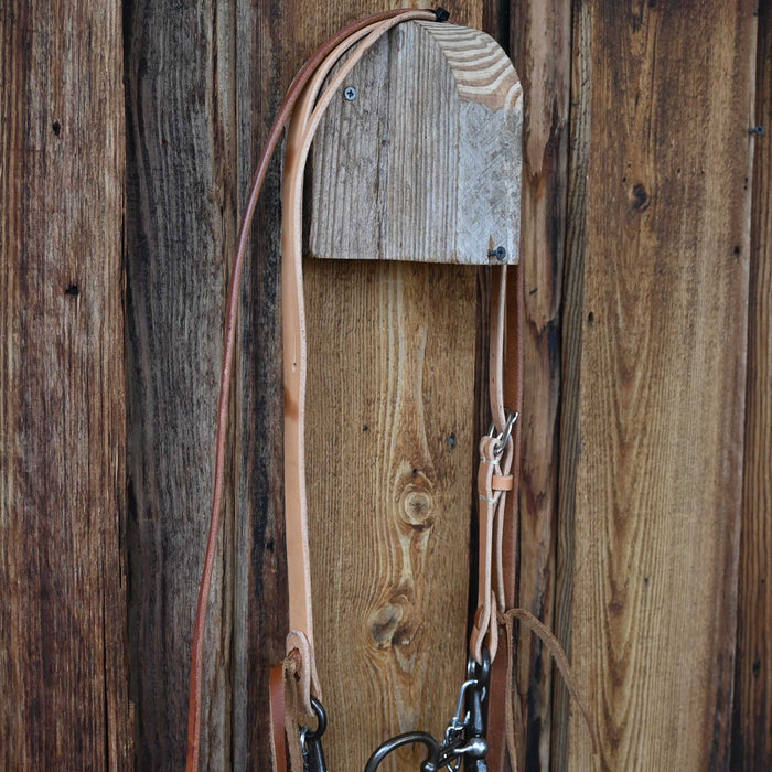 Kerry Kelley 02S Ported Chain Bridle Rig w/Split Ear Headstall Tack - Rigs Kerry Kelley