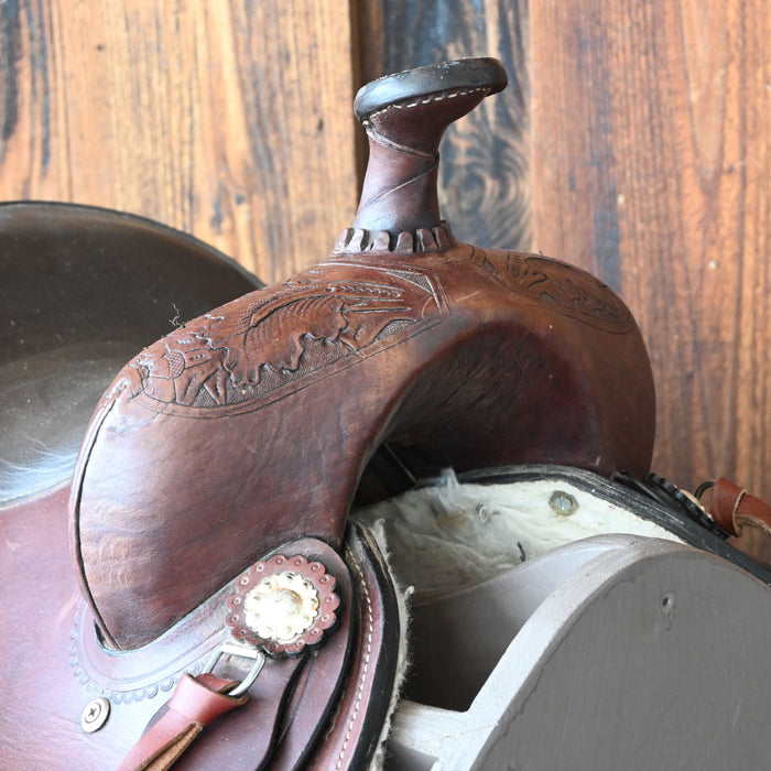 12" USED ROYAL KING YOUTH SADDLE