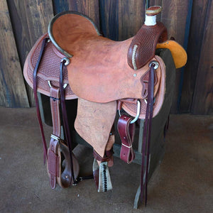 16.5" TESKEY'S RANCH ASSOCIATION SADDLE Saddles Teskey's Saddlery