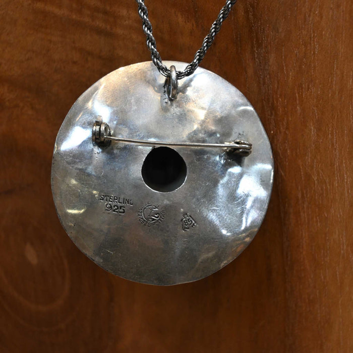 Vintage Sterling Silver Sombrero Necklace