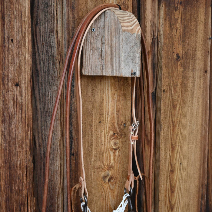 Kerry Kelley 02S Twisted Wire Snaffle Bridle Rig w/Split Ear Headstall Tack - Rigs Kerry Kelley